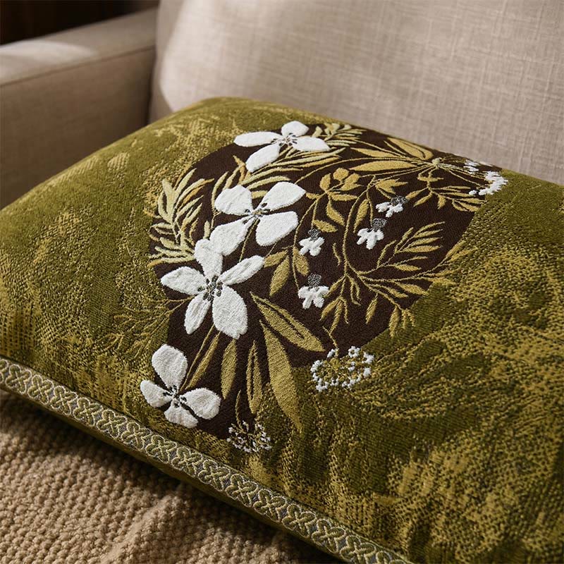 Housses de coussin jacquard « Vazon », 2 pièces.