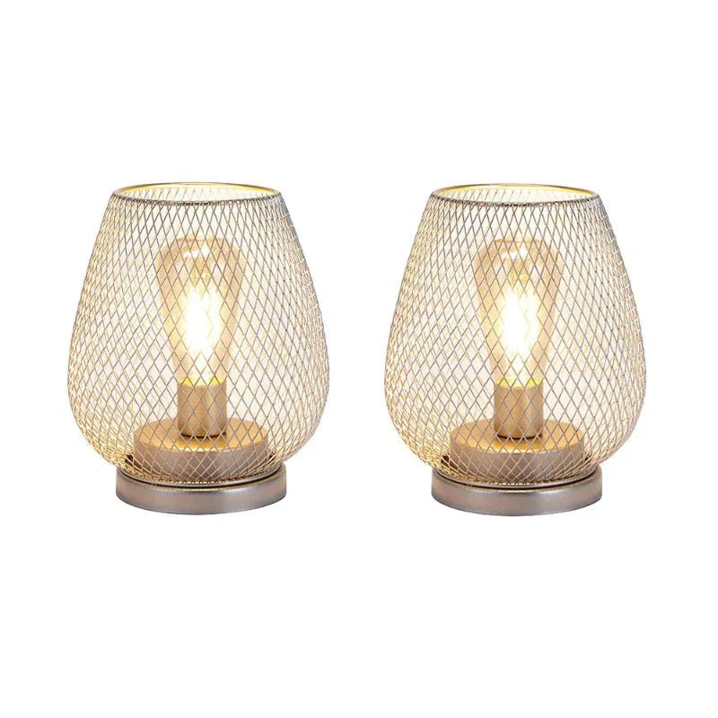 Battery-Powered Edison LED Table Lamp