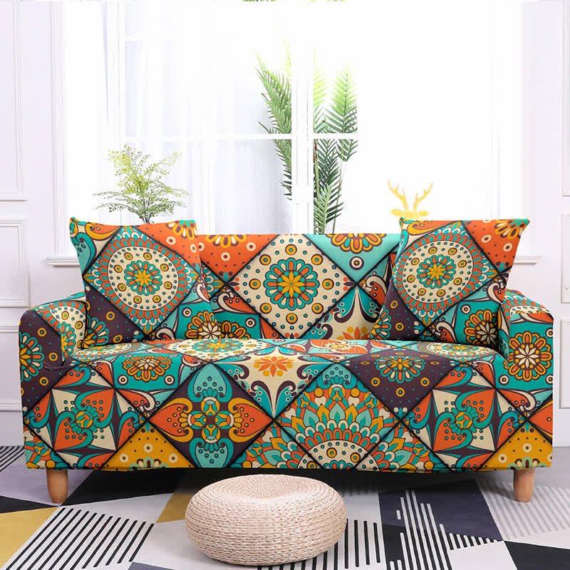 Housse extensible pour canapé