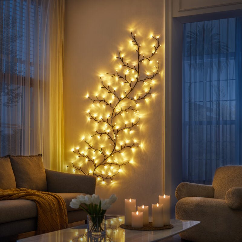 Guirlande lumineuse LED en forme de branches