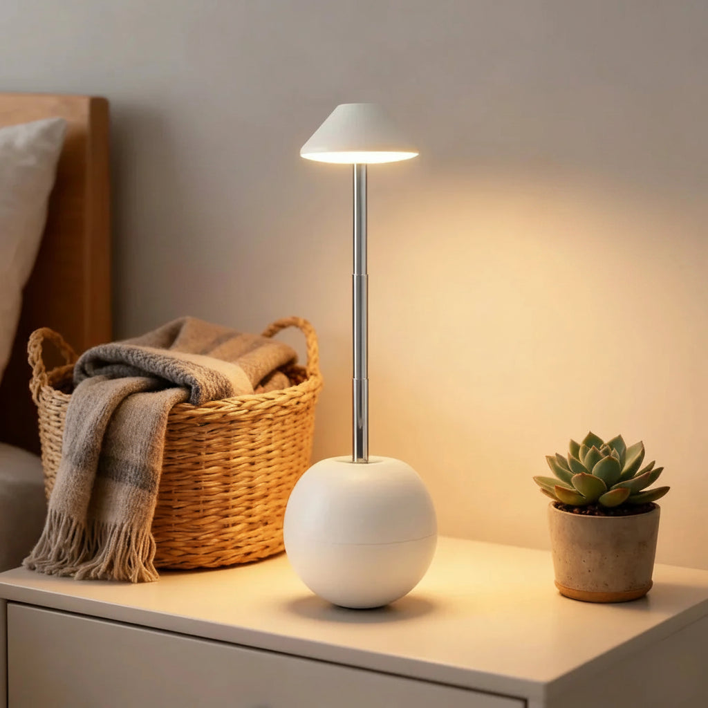 Noční LED lampa s dálkovým ovladačem a USB