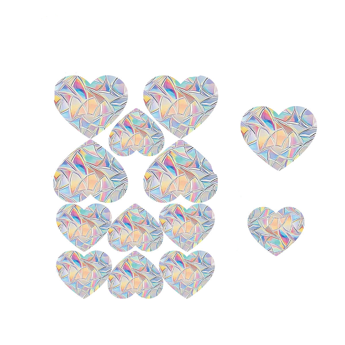 Autocollants de fenêtre holographiques