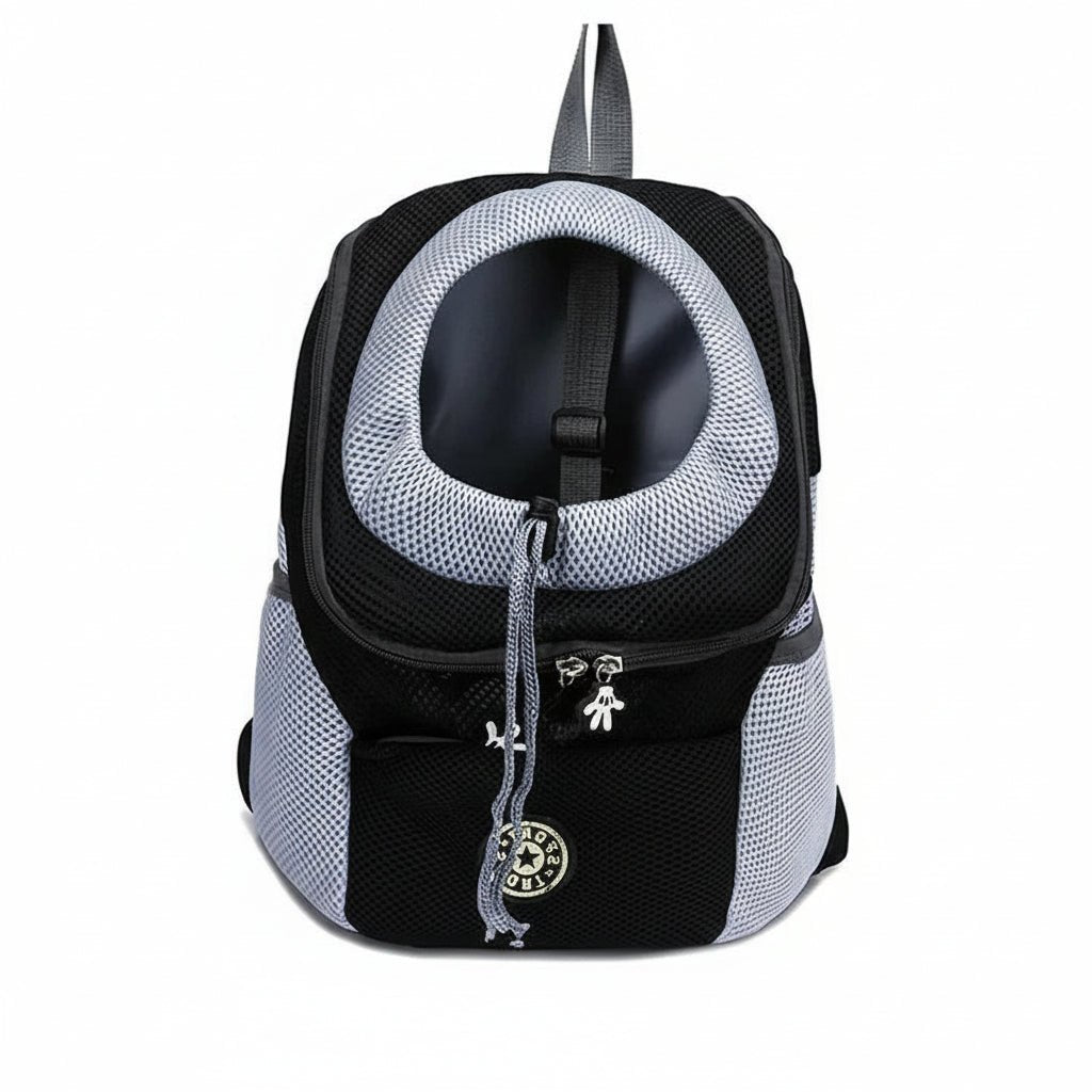 Backpack for dogs and cats with mesh