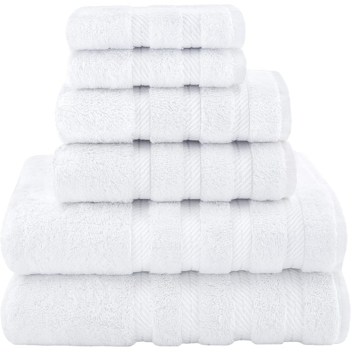 Ensemble de serviettes de bain, 6 pièces.