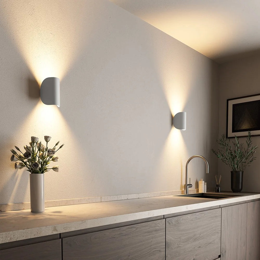 Applique LED en spirale