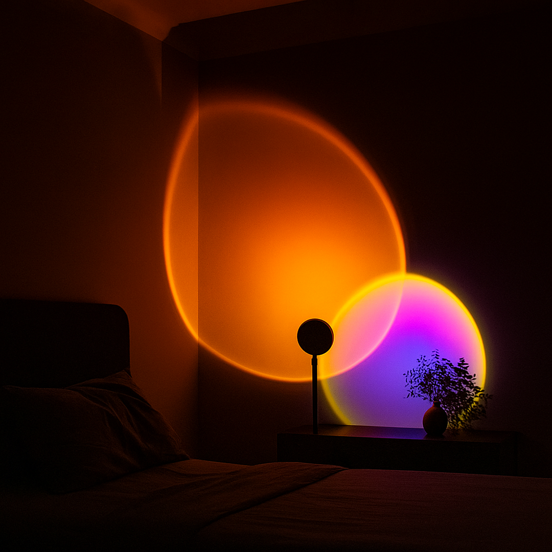 LED sunset lamp