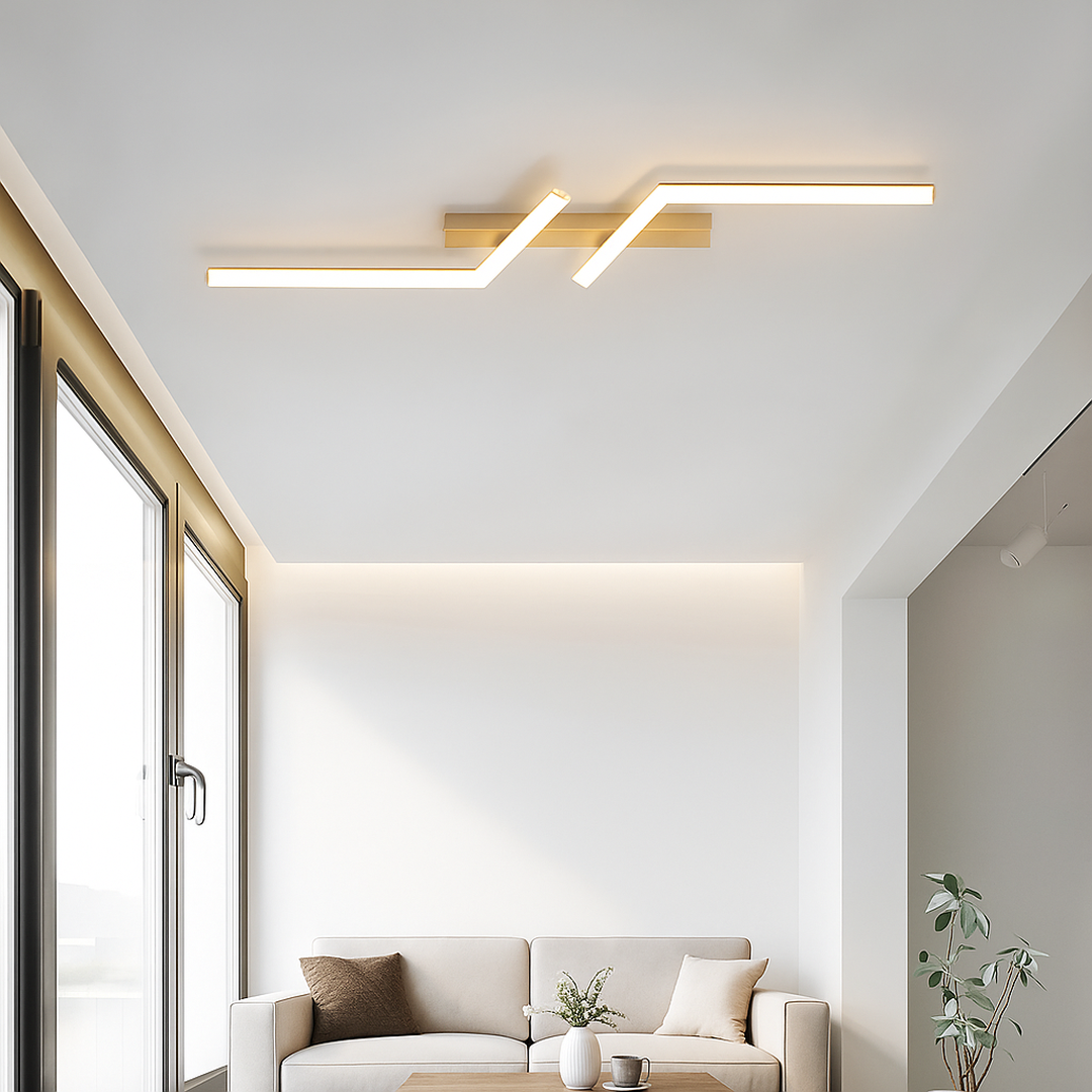 Linear LED ceiling light