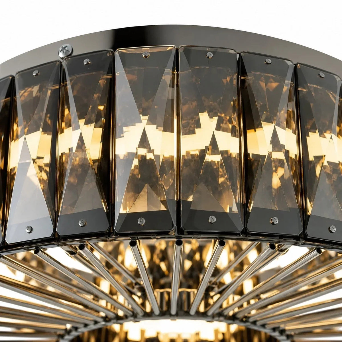 Glass LED ceiling lamp