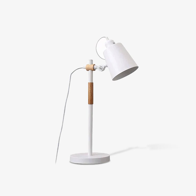 Lampka biurkowa z regulowanym kloszem