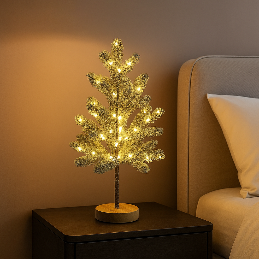 Lampka nocna choinka LED