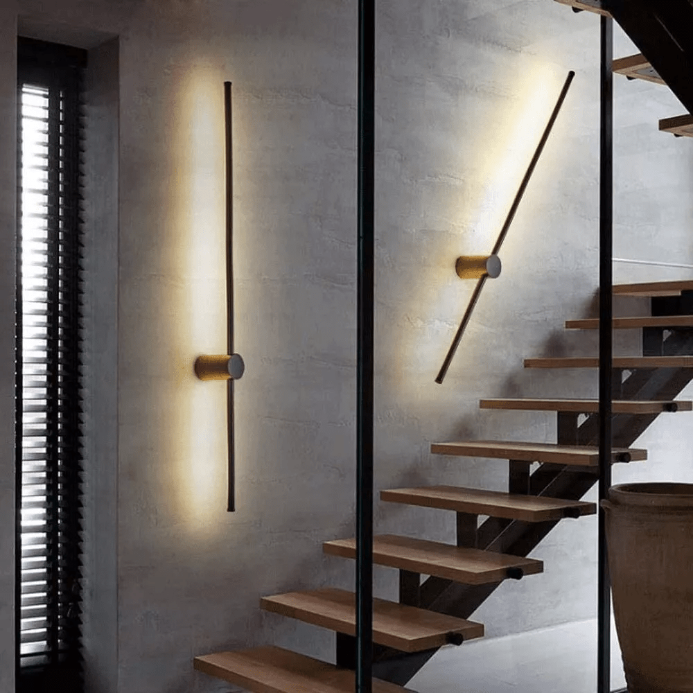 Venkovní lineární LED svítidlo na fasádu