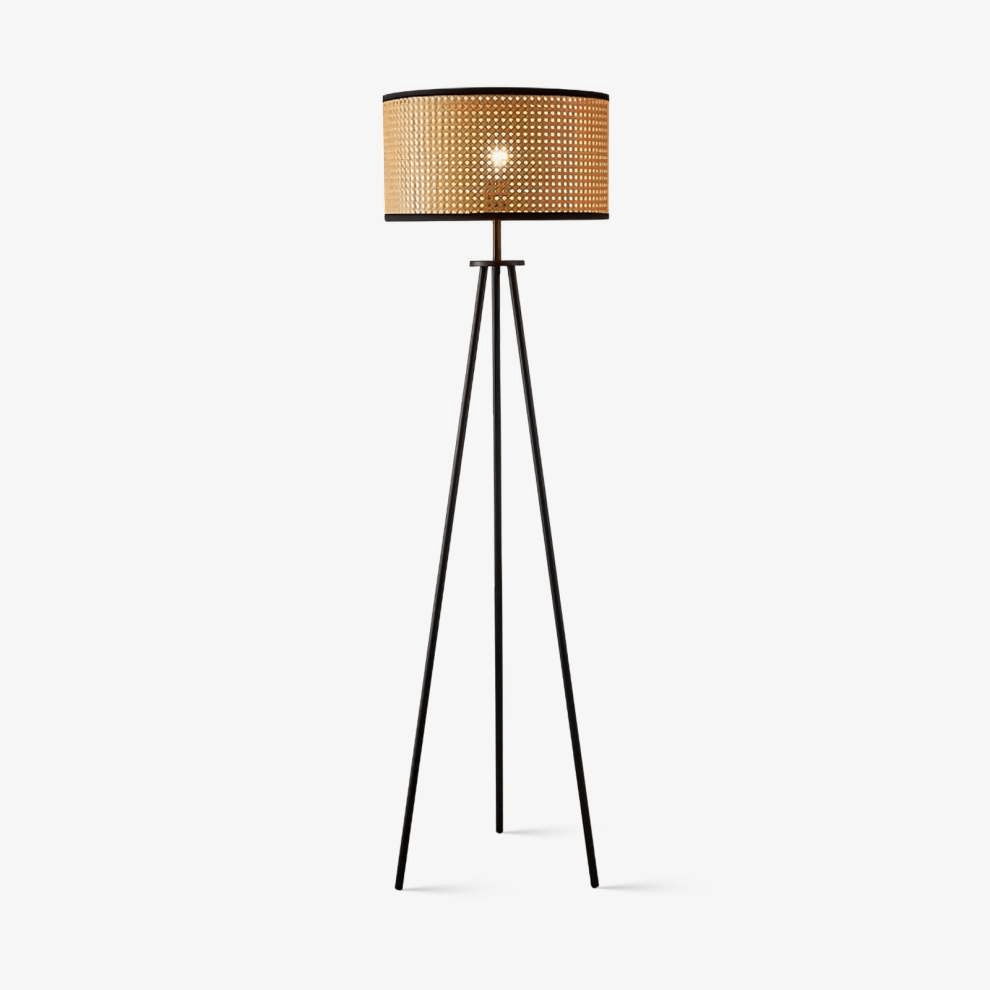 Tripod floor lamp