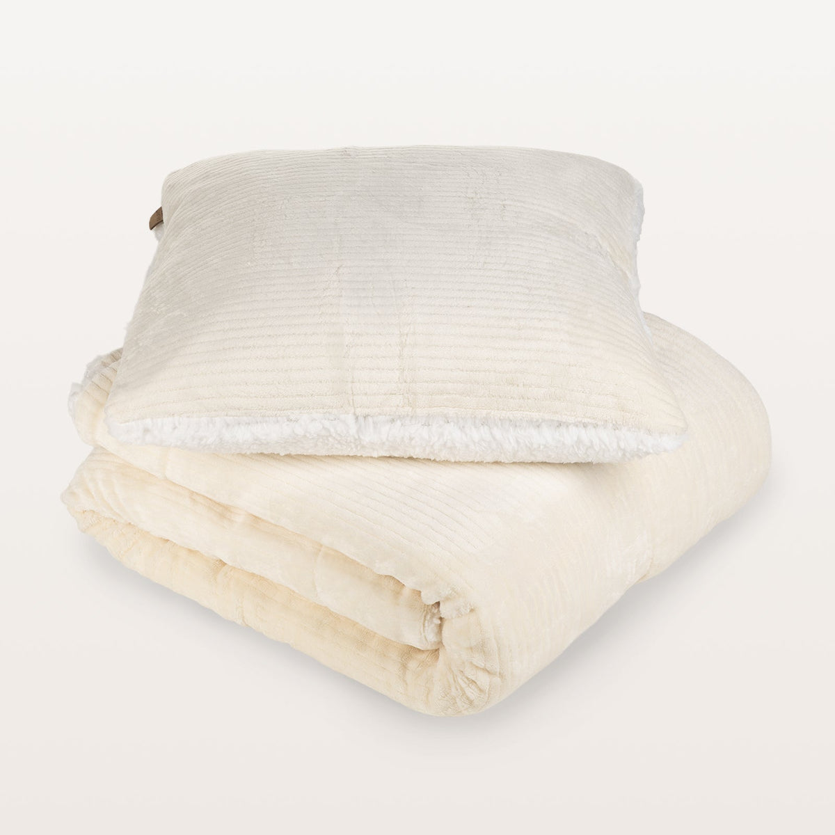 Ensemble coussin et couverture