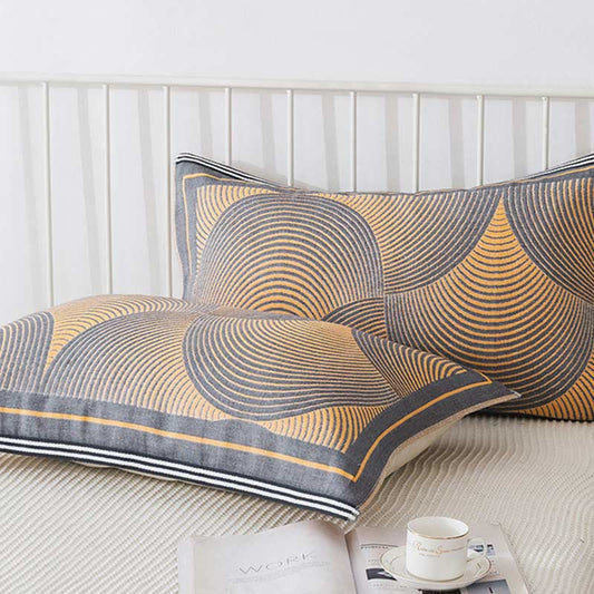 Brushed pillow towels, 2 pcs.