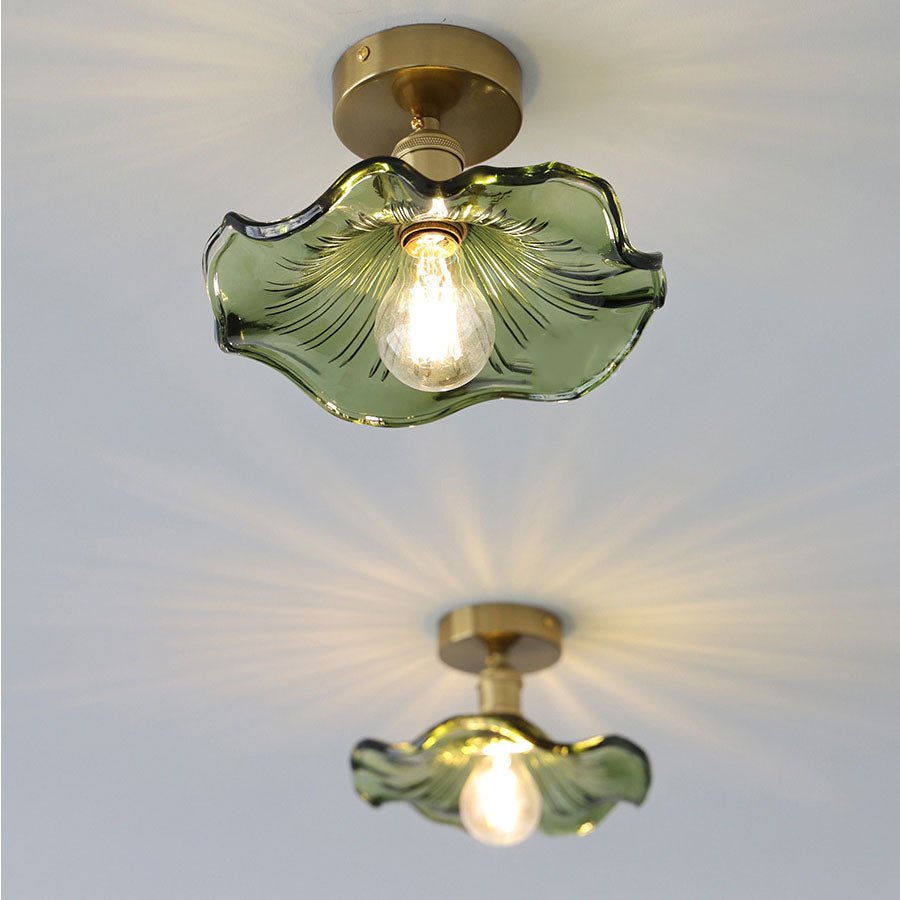 Stropní lampa květ ibišku