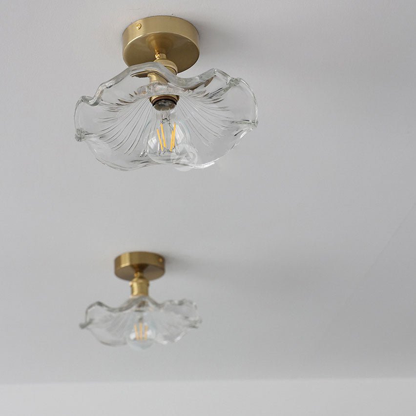 Stropní lampa květ ibišku