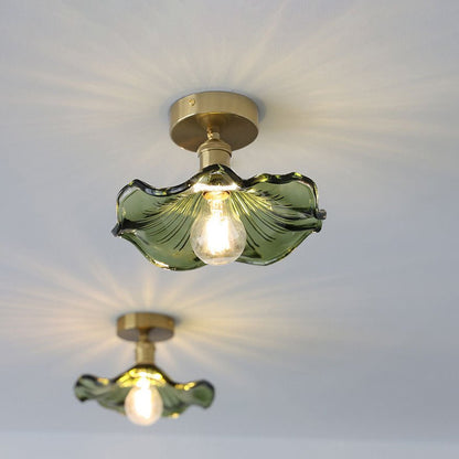 Stropní lampa květ ibišku