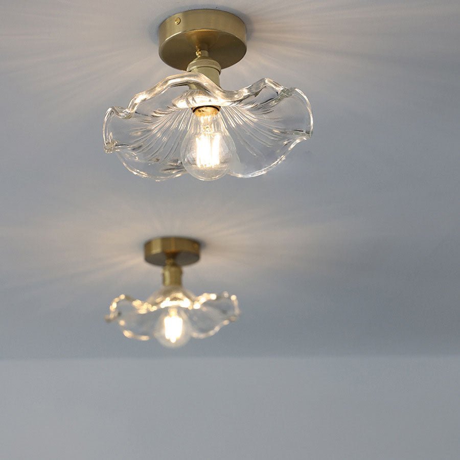 Stropní lampa květ ibišku