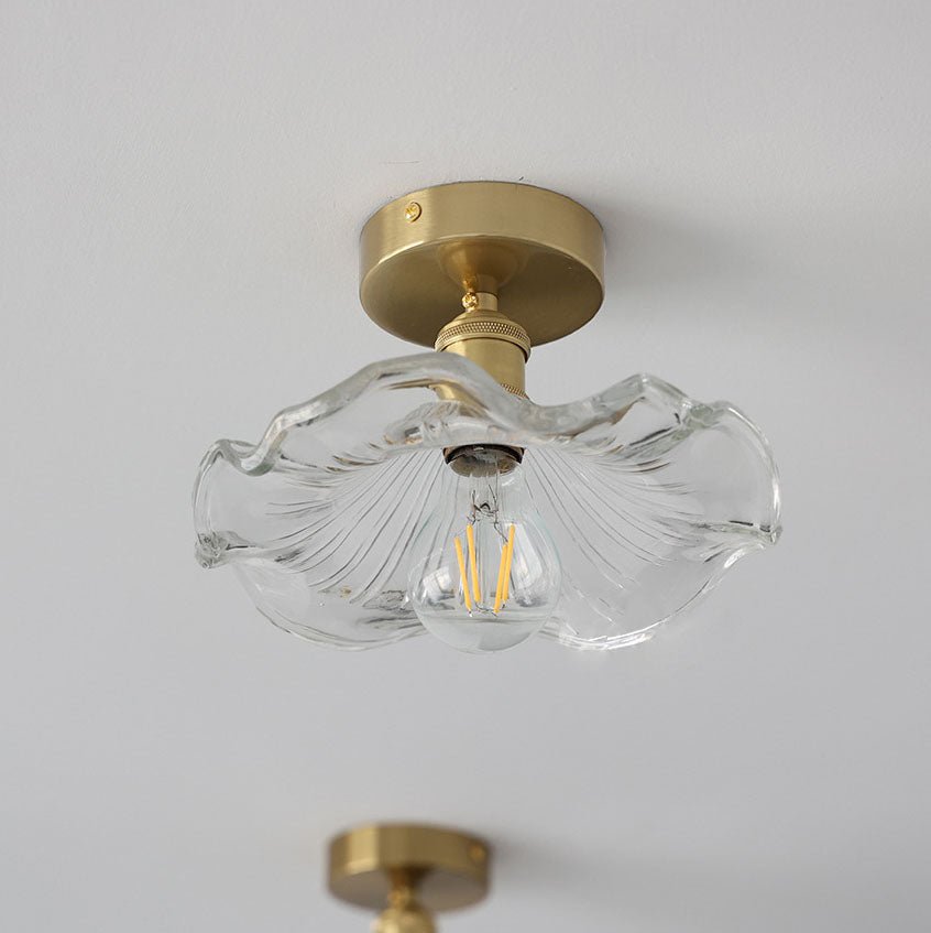Stropní lampa květ ibišku