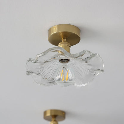 Stropní lampa květ ibišku