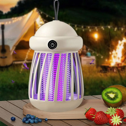 Lampe UV anti-moustiques avec grille électrique