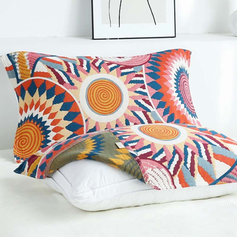 Boho pillow towel
