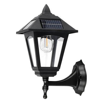 Wireless LED solar wall light
