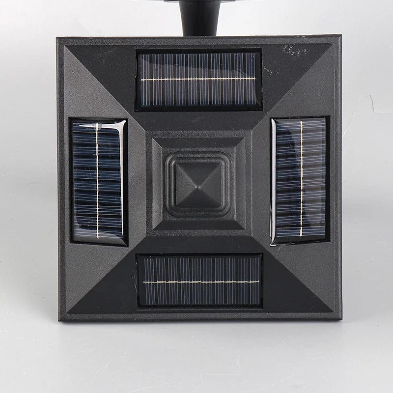 Wireless LED solar wall light