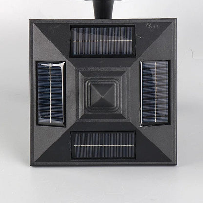 Wireless LED solar wall light