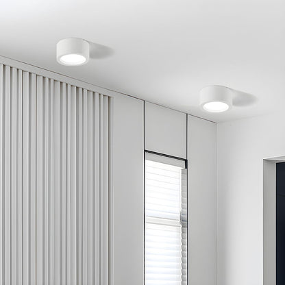 Lampe de plafond cylindrique à LED