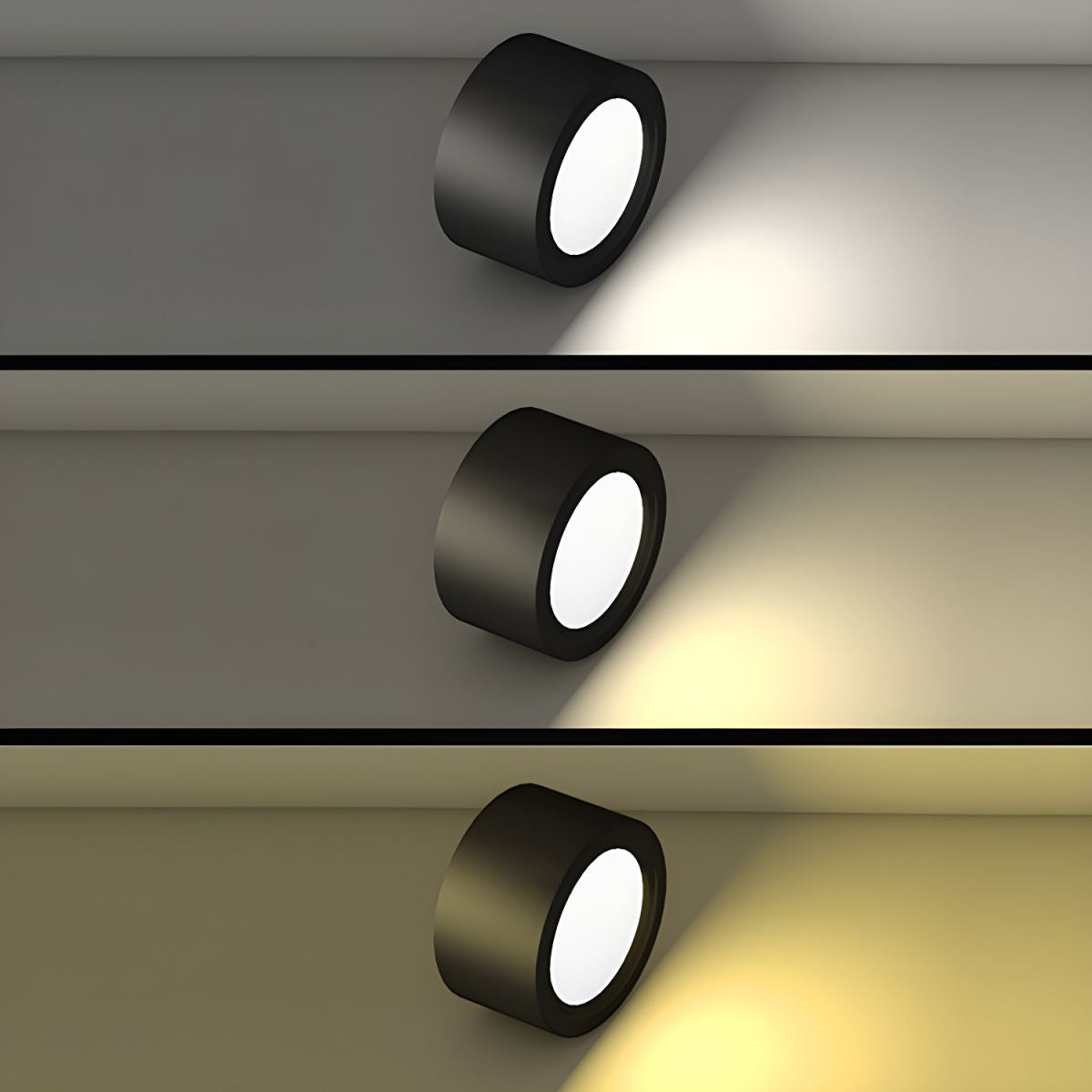 Lampe de plafond cylindrique à LED