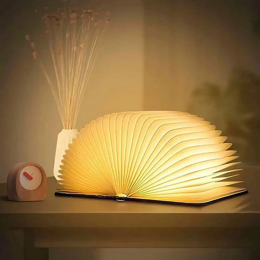 Book-shaped lamp