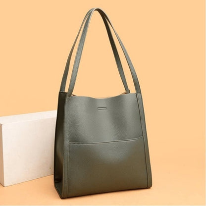 Everyday faux leather bag