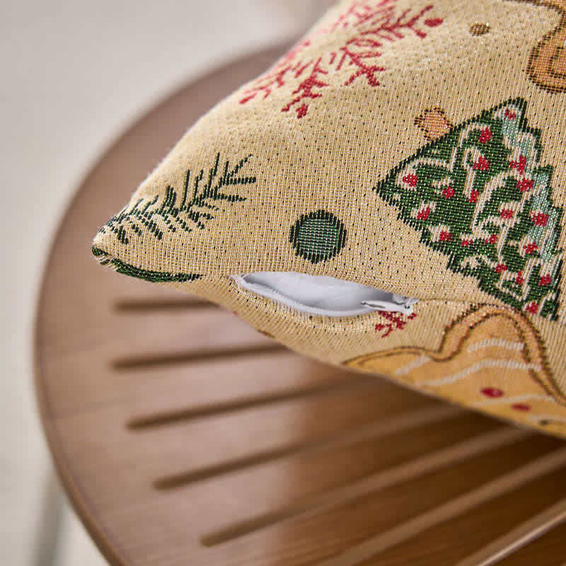 Coussin de Noël bonhomme en pain d’épices