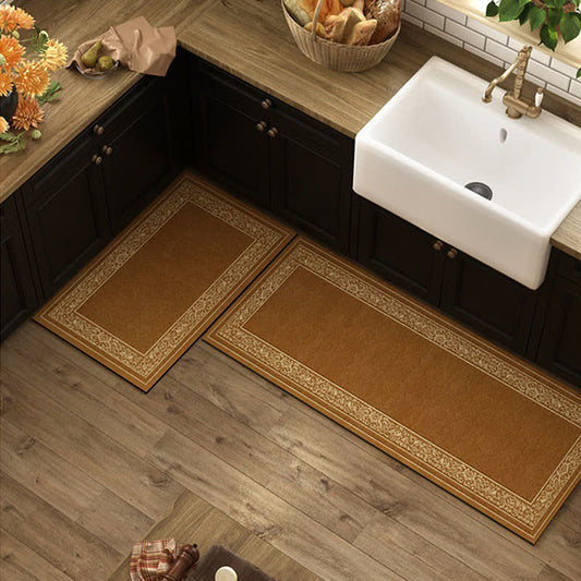 Tapis antidérapant avec bordure