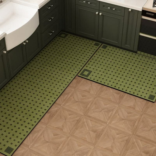 Tapis antidérapant à carreaux