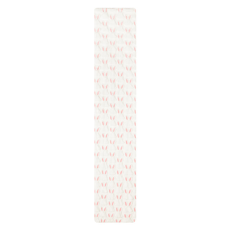 Easter table runner with a rabbit