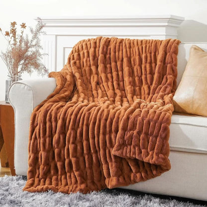Soft and lightweight fleece blanket