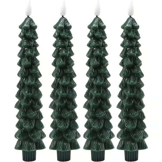Musical LED Christmas candle