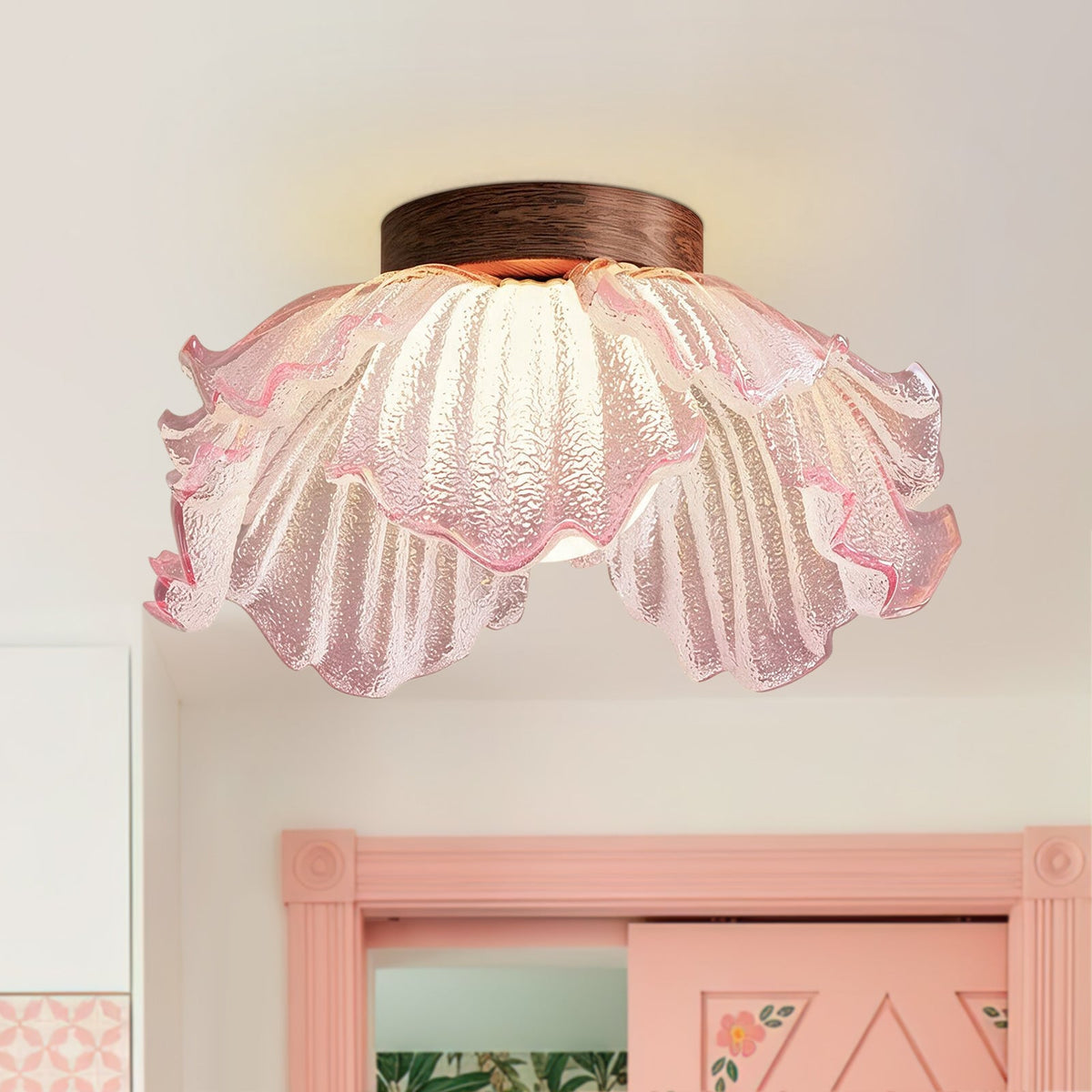 LED flower ceiling light