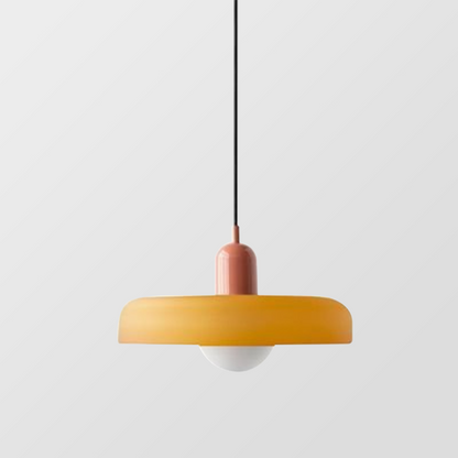 Lampa wisząca kolorowe szkło