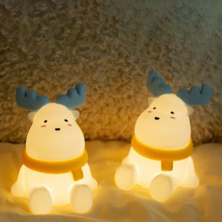 Reindeer-shaped LED lamp