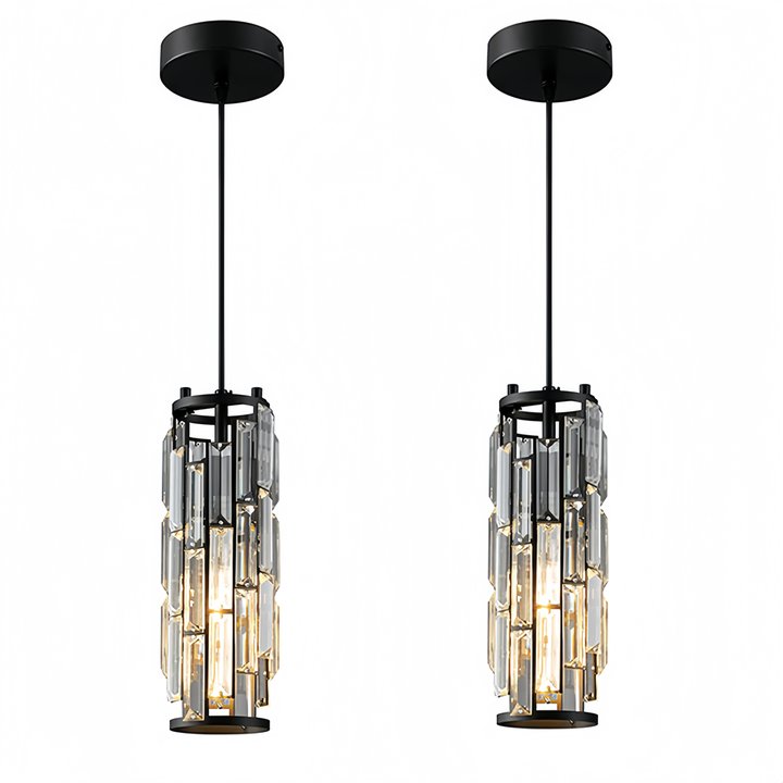 Lampe suspendue en cristal