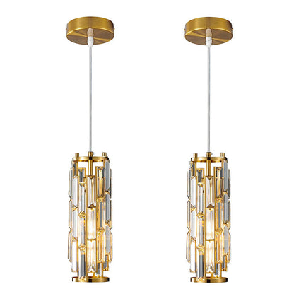 Lampe suspendue en cristal
