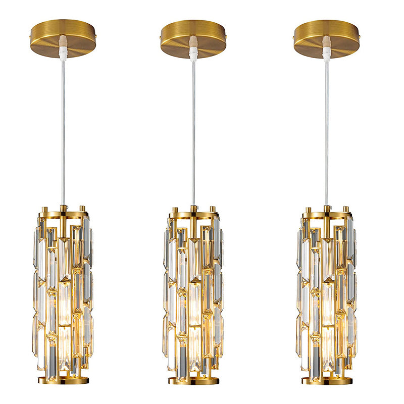 Lampe suspendue en cristal