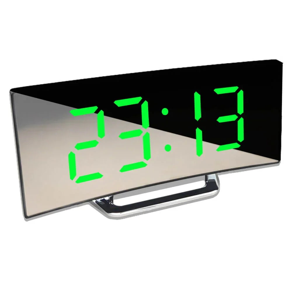 Réveil LED avec affichage miroir