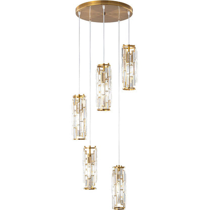 Lampe suspendue en cristal