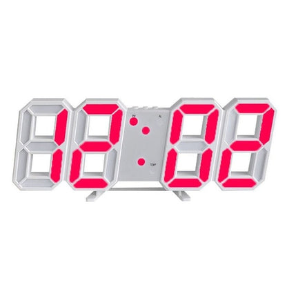3D LED Wall or Desk Clock