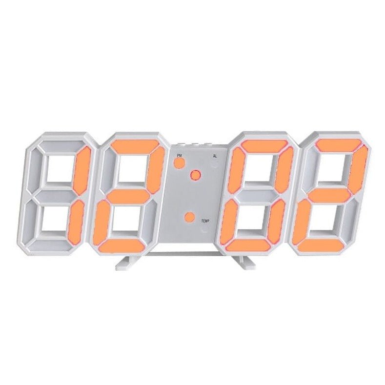 3D LED Wall or Desk Clock
