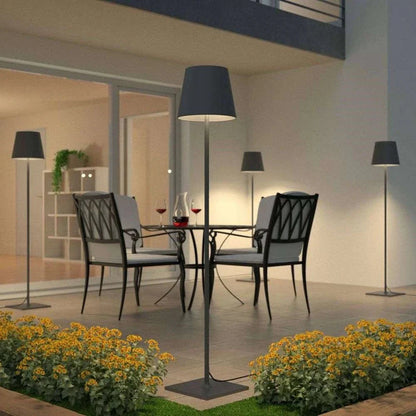 Akumulátorová LED stojací lampa